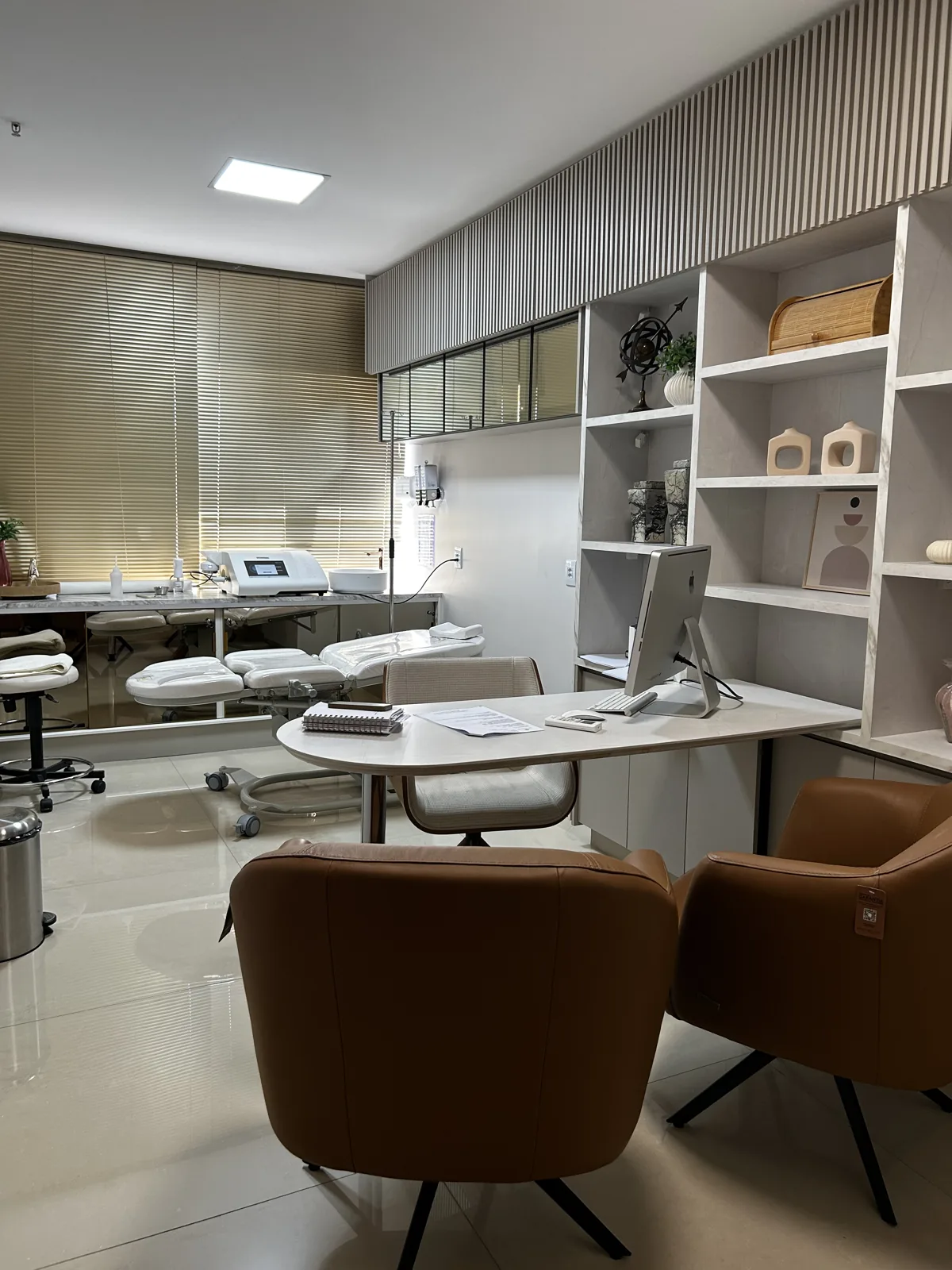 Ambiente da clínica da Dra. Dayane Vilela em Goiânia — Saúde Intestinal